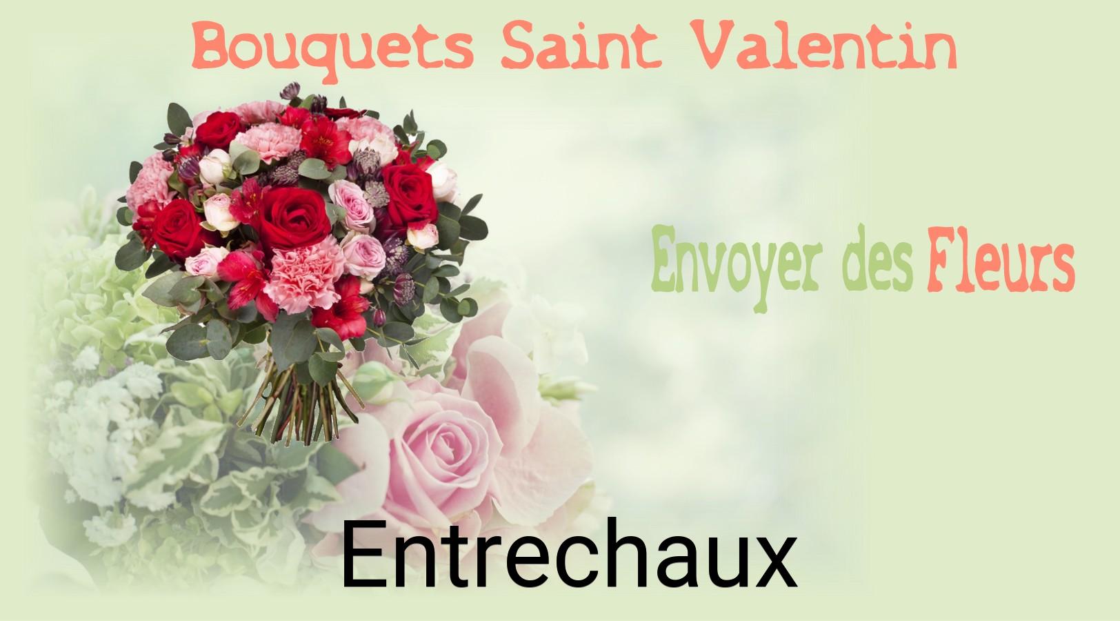 Roses de Saint-Valentin livrées à Entrechaux